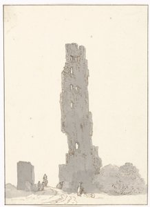Terracina 和 Fondi 之间小路上的 Ruïne van toren
Terracina 和 Fondi 之间大通道上的 Sette Facciate 塔（标题见实物）
意大利、西西里岛和马耳他之旅 - 1778 年（系列标题）