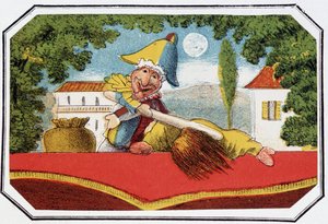 Les deux amis》--石版画，选自杜乐丽花园的牵线木偶剧院，Louis Edmond Duranty（1833-1880 年）的文字和绘画，巴黎 作者 路易斯·埃德蒙·杜兰蒂