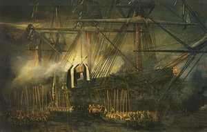 1840年10月15日，1842年圣赫勒拿的拿破仑灰烬在&39;Belle-Poule&39;的装运