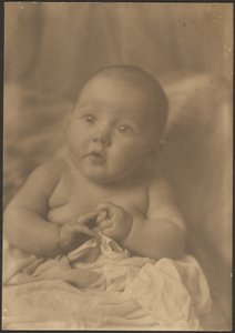 [婴儿肖像］ 作者 Louis Fleckenstein