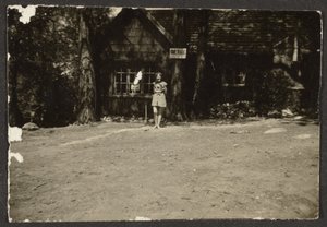 [机舱前的女人] 作者 路易斯·弗莱肯斯坦