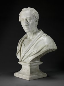亚历山大·波普（1688-1744）1741（大理石） 作者 路易斯·弗朗索瓦·鲁比利亚克