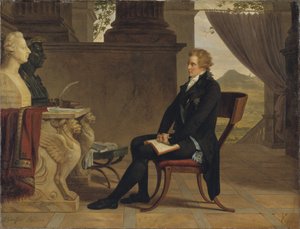 计数Gustav Mauritz Armfelt在佛罗伦萨，1793年