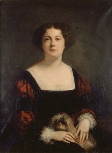 阿波罗尼-萨巴蒂尔的肖像，1822-1889年，约1850年。 作者 路易斯·古斯塔夫·里卡德