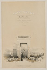 埃及和努比亚：前卫卷五，1849年。 作者 路易斯·哈格