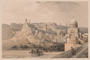 埃及和努比亚：  第三卷 - 第 34 期，开罗城堡，Mehemet Ali 的住所 作者 路易斯·哈格