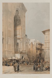 埃及和努比亚，第三卷：哈桑苏丹清真寺大入口 作者 FGMoon, 20 Threadneedle Street, 伦敦