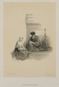 埃及和努比亚，第三卷：写信者，开罗，1849年。 作者 路易斯·哈格