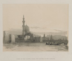 埃及和努比亚，第三卷：哈里发墓，开罗，1848年。 作者 路易斯·哈格