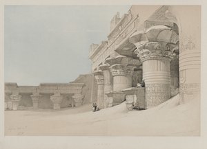 埃及和努比亚，第二卷：埃德福，1846年。 作者 路易斯·哈格