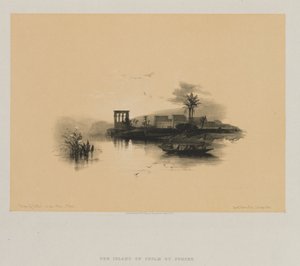 埃及和努比亚，第二卷：尼罗河上的菲莱岛，努比亚 作者 FGMoon, 20 Threadneedle Street, 伦敦