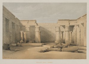 埃及和努比亚，第二卷：Medinet Abou，底比斯，1847年。 作者 路易斯·哈格