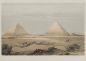 埃及和努比亚，第二卷：吉泽金字塔 作者 FGMoon, 20 Threadneedle Street, 伦敦