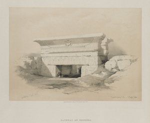 埃及和努比亚，第一卷：Dendera，1847年。 作者 路易斯·哈格