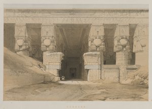埃及和努比亚，第一卷：Dendera，1847年。 作者 路易斯·哈格