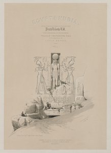 埃及和努比亚，第一卷：前沿，1846年。 作者 路易斯·哈格