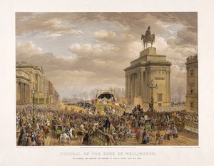Funeral of the Duke of Wellington 作者 路易斯·哈格