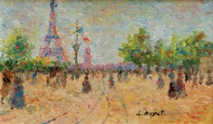 Paris, la Tour Eiffel 作者 路易·海耶特