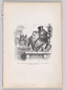 公爵夫人与公爵一起唱夜曲......来自《私人和......场景》，约1837-47。