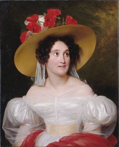 阿拉希奎斯夫人画像，1831年。 作者 路易丝·玛丽·珍妮·赫森特