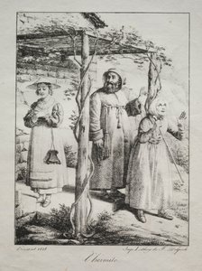 隐士，1818年。 作者 路易丝·玛丽·珍妮·赫森特