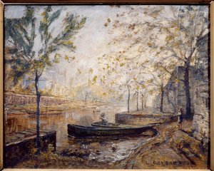 河畔路易-卡朗（1821-1899 年）的画作 作者 路易斯·希莱尔·卡兰德