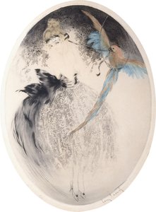 女士与鹦鹉 作者 路易卡特