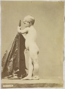 裸体儿童研究，从侧面看 作者 Louis Jean Baptiste Igout（归因于）