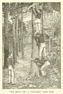汤姆布朗的学校日插图（版画） 作者 路易斯·约翰·黑德