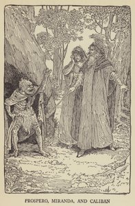 Prospero，Miranda和Caliban 作者 路易斯·约翰·黑德
