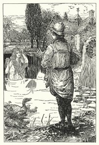 The Water Fairy (litho) 作者 路易斯·约翰·黑德