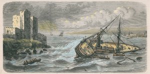 在M. Mourgueville的一张照片之后，1863年在贝鲁特沉没了&39;Jourdain&39;