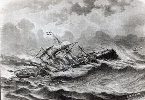 1861年9月大东方的灾难 作者 路易斯·勒布雷顿