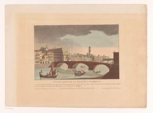 佛罗伦萨圣特里尼塔桥景观
Vue du Pont de la Trinité à Florence（物品上的标题）
意大利、西班牙和埃及的城市景观（系列标题）