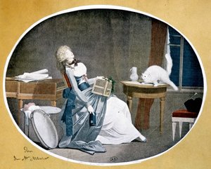Louis Boilly (1761-1845) 的一幅画的复制品。