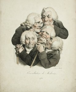 医生咨询，1823年 作者 路易斯·利奥波德·博伊