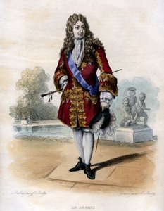 腓力二世奥尔良公爵（1674-1723）摄政的肖像。 作者 路易斯·利奥波德·博伊
