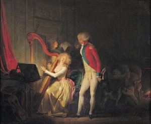 即兴演奏，即《和谐的代价》，1790年 作者 路易斯·利奥波德·博伊