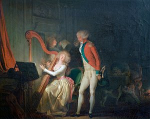 即兴演奏，即《和谐的代价》，1790年 作者 路易斯·利奥波德·博伊