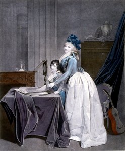 光学幻象》。1794 年（版画）。路易-利奥波德-布瓦伊（1761-1845 年）著。光学 作者 路易斯·利奥波德·博伊