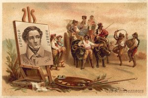 Louis Leopold Robert（chromolitho）的收割机
