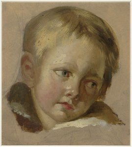 浅金色头发的鹅卵石草图 作者 Louis Léopold Boilly（拒绝归属）