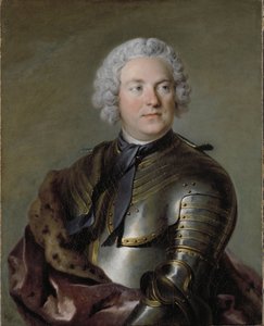 Charles Gustave de Tessin, aristocrate et homme politique suedois - Portrait of Carl Gustaf Tessin (1695-1770), by Tocque, Louis (1696-1772). Oil on canvas 作者 路易斯·托克