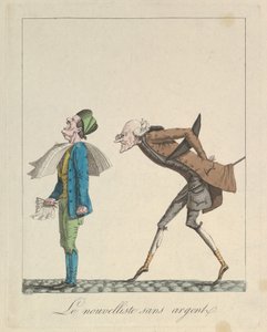 Le Nouvelliste Sans Argent, 1814. 作者 路易斯·马勒夫