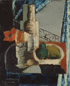 静物，1923年 作者 路易·马可西西斯（Louis Marcoussis）