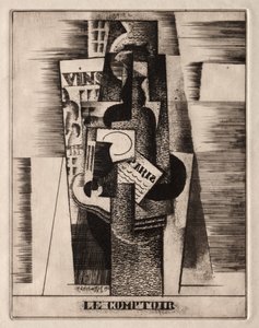 酒吧 作者 路易·马可西西斯（Louis Marcoussis）