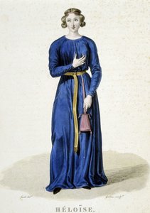 Héloise - 在“”法国著名女性画廊“” 作者 路易·玛丽·兰特（Louis Marie Lante）