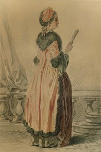 俄罗斯女仆，俄罗斯女仆，c1765-1790，1913