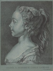 玛丽-罗莎莉-凡洛，约1764年。 作者 路易·马林·邦内特