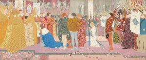 圣女贞德在兰斯的加冕仪式》系列：V, 1907.